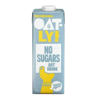 Oatly, leche vegetal de avena sin azúcar 1L