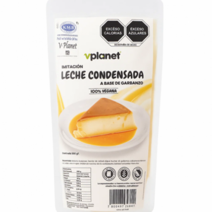 Leche Condensada Vegana Base Garbanzo V Planet 500 g