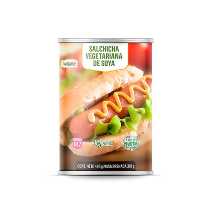 Salchicha Vegetariana en lata 440g