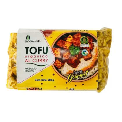 Tofu Orgánico al Curry (Extra firme en cubos) 200g