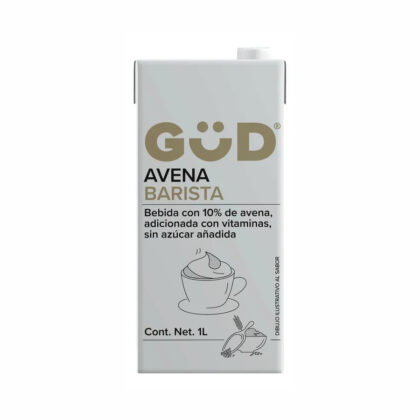 Leche de Avena Barista Sin Azúcar 1L - GUD